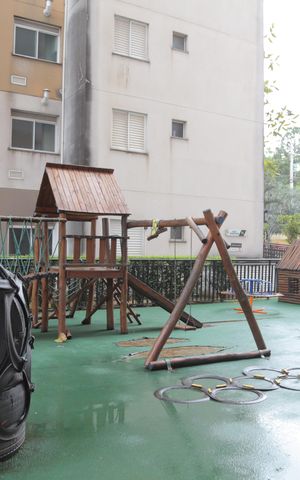 Apartamento para alugar com 45m², 1 quarto e 1 vaga Apartamento para alugar com 45m², 1 quarto e 1 vagaÁrea comum - Playground