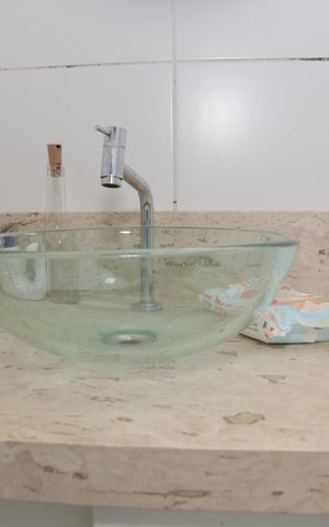 Apartamento para alugar com 45m², 1 quarto e 1 vaga Apartamento para alugar com 45m², 1 quarto e 1 vagaPia do banheiro