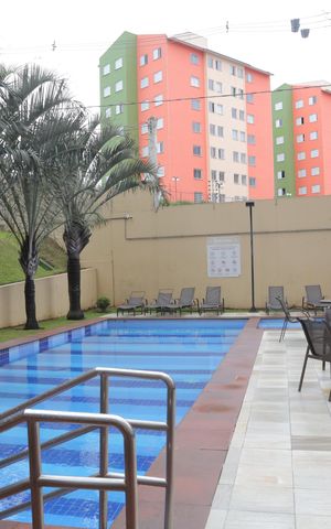 Apartamento para alugar com 45m², 1 quarto e 1 vaga Apartamento para alugar com 45m², 1 quarto e 1 vagaÁrea comum - Piscina