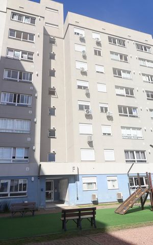 Apartamento para alugar com 56m², 2 quartos e 1 vagaFachada do bloco/Placa