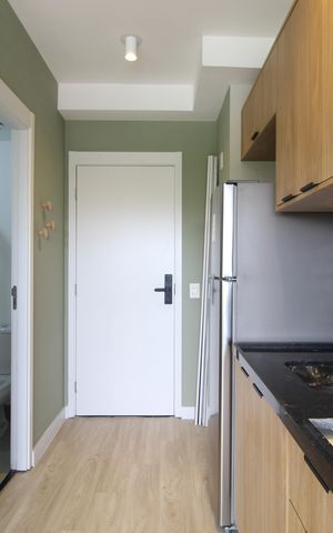 Studio à venda com 24m², 1 quarto e 1 vagaCozinha