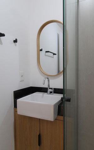 Studio à venda com 24m², 1 quarto e 1 vagaBanheiro