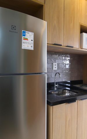 Studio à venda com 24m², 1 quarto e 1 vagaCozinha