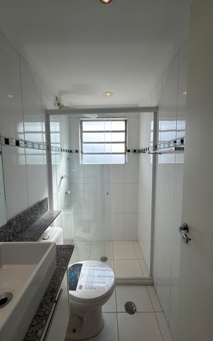 Apartamento para alugar com 69m², 2 quartos e 2 vagas Apartamento para alugar com 69m², 2 quartos e 2 vagasBanheiro Social