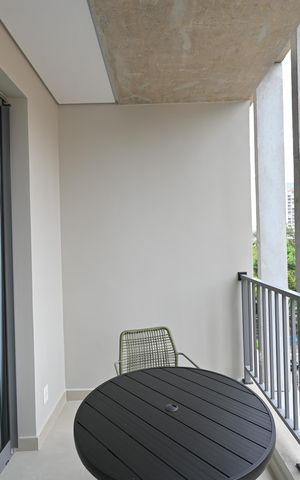 Studio para alugar com 26m², 1 quarto e sem vagaVaranda