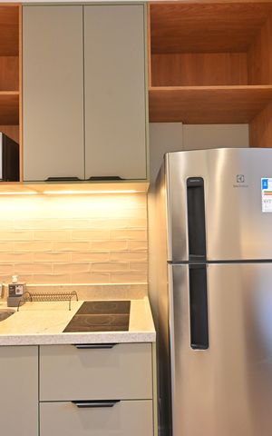 Studio para alugar com 26m², 1 quarto e sem vagaCozinha