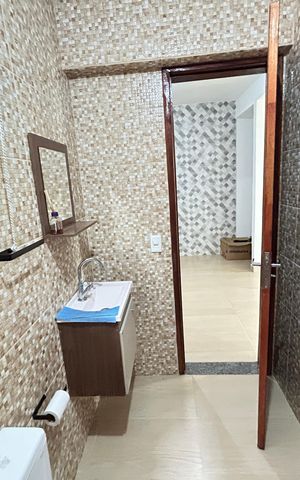 Casa para alugar com 62m², 2 quartos e sem vagaBanheiro