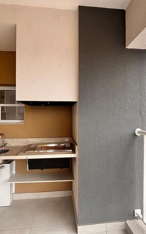 Apartamento para alugar com 60m², 2 quartos e 1 vaga Apartamento para alugar com 60m², 2 quartos e 1 vagaÁrea gourmet
