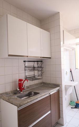 Apartamento para alugar com 60m², 2 quartos e 1 vagaCozinha e Área de Serviço