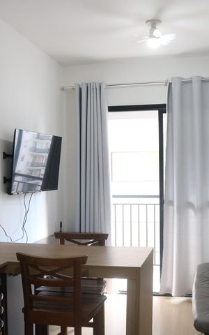 Apartamento para alugar com 33m², 1 quarto e sem vagaSala