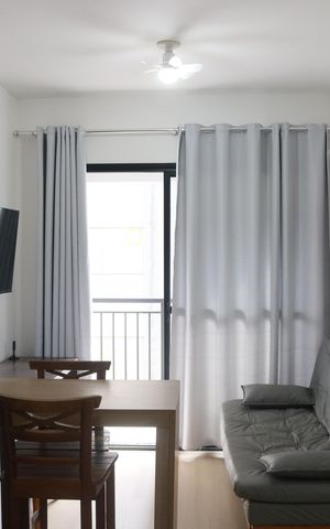 Apartamento para alugar com 33m², 1 quarto e sem vagaSala