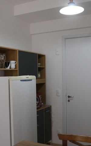 Apartamento para alugar com 33m², 1 quarto e sem vagaCozinha e Área de Serviço