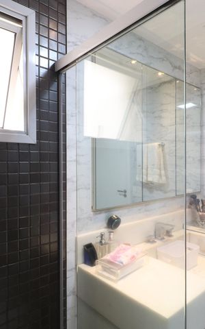 Apartamento para alugar com 137m², 3 quartos e 3 vagasBanheiro da Suíte 2