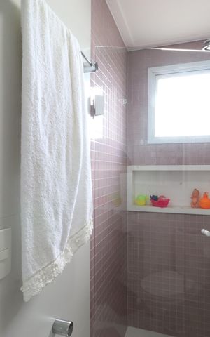 Apartamento para alugar com 137m², 3 quartos e 3 vagasBanheiro da Suíte 1