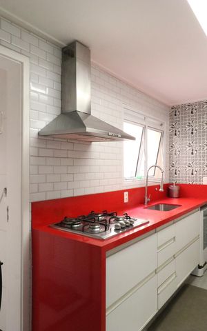 Apartamento para alugar com 137m², 3 quartos e 3 vagasCozinha e Área de Serviço