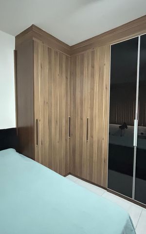 Casa de condomínio à venda com 215m², 3 quartos e 3 vagasQuarto 3 - Suíte