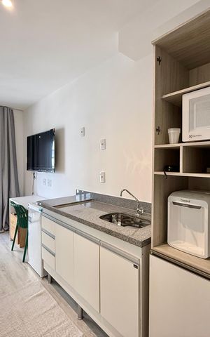 Studio para alugar com 31m², 1 quarto e sem vagaCozinha
