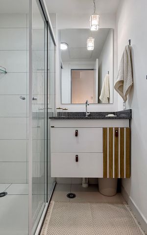 Studio para alugar com 31m², 1 quarto e sem vagaBanheiro 