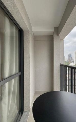 Studio para alugar com 31m², 1 quarto e sem vagaSacada 