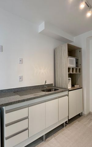 Studio para alugar com 31m², 1 quarto e sem vagaCozinha