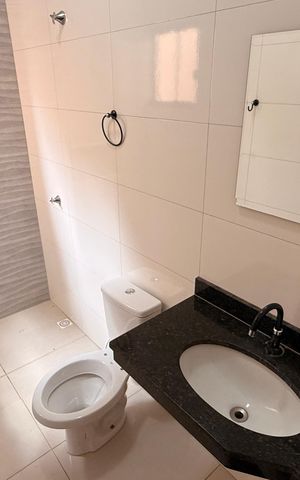 Casa para alugar com 130m², 2 quartos e 3 vagasBanheiro Social