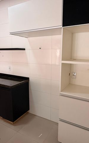 Casa para alugar com 130m², 2 quartos e 3 vagasCozinha