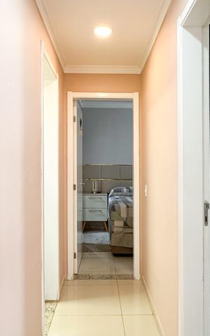 Apartamento à venda com 87m², 2 quartos e 1 vaga Apartamento à venda com 87m², 2 quartos e 1 vagaCorredor