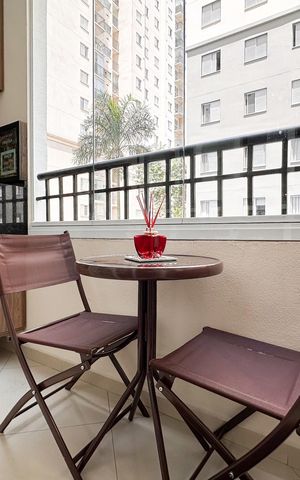 Apartamento à venda com 87m², 2 quartos e 1 vaga Apartamento à venda com 87m², 2 quartos e 1 vagaSacada