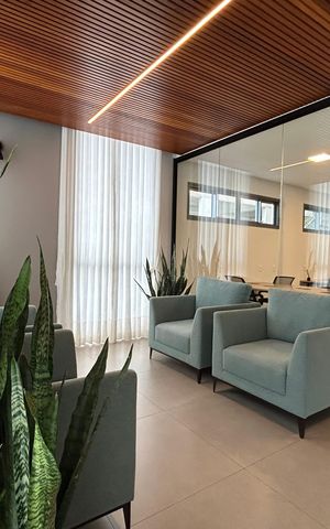 Studio para alugar com 35m², 1 quarto e 1 vaga Studio para alugar com 35m², 1 quarto e 1 vagaHall de entrada