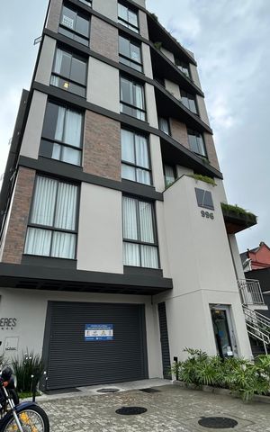 Studio para alugar com 35m², 1 quarto e 1 vaga Studio para alugar com 35m², 1 quarto e 1 vagaFachada