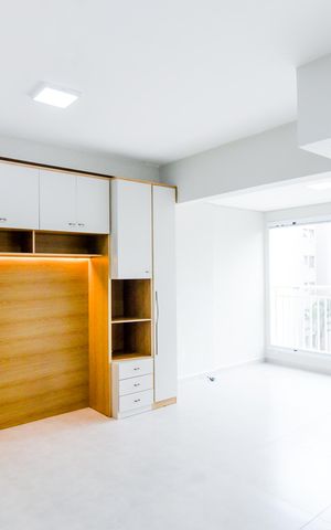 Studio para alugar com 31m², 1 quarto e 1 vagaStudio 