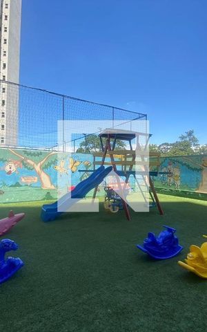 Apartamento para alugar com 60m², 2 quartos e 1 vaga Apartamento para alugar com 60m², 2 quartos e 1 vagaÁrea comum - Playground