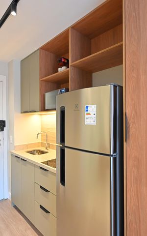 Studio para alugar com 26m², 1 quarto e sem vagaCozinha