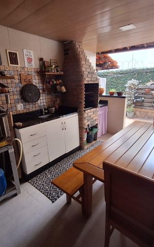 Casa para alugar com 100m², 3 quartos e 1 vaga Casa para alugar com 100m², 3 quartos e 1 vagaÁrea da Churrasqueira
