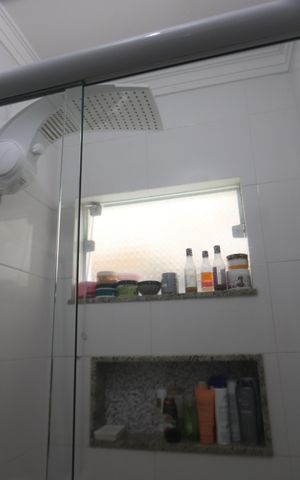 Casa de condomínio à venda com 60m², 2 quartos e 1 vagaBanheiro da Suíte