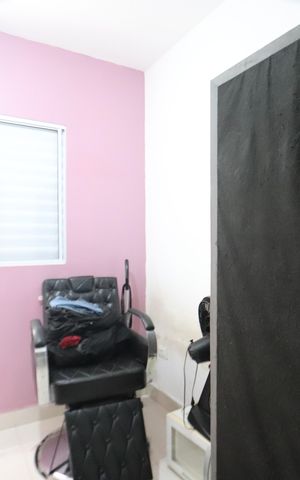 Casa de condomínio à venda com 60m², 2 quartos e 1 vagaQuarto 2
