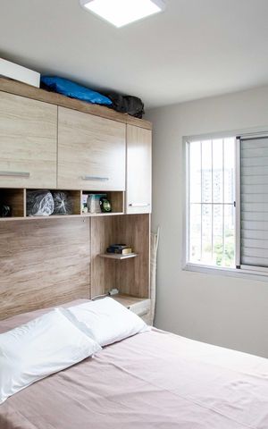 Apartamento à venda com 50m², 2 quartos e 1 vagaQuarto 1