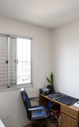 Apartamento à venda com 50m², 2 quartos e 1 vagaQuarto 2