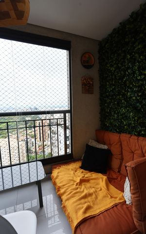 Apartamento para alugar com 64m², 2 quartos e 1 vagavaranda