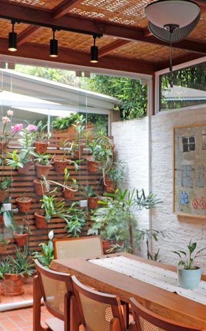 Casa de condomínio para alugar com 100m², 2 quartos e 2 vagasÁrea externa