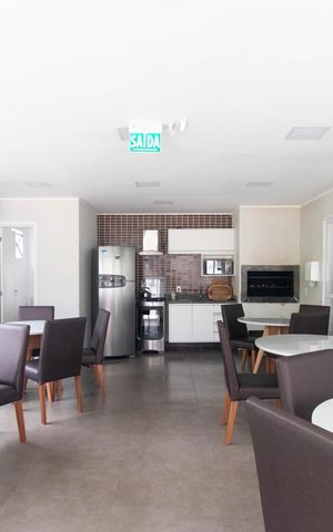 Apartamento para alugar com 53m², 2 quartos e 1 vagaÁrea comum - Salão de festas