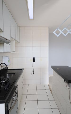 Apartamento para alugar com 50m², 2 quartos e 1 vagaCozinha e Área de Serviço