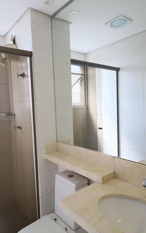 Apartamento para alugar com 50m², 2 quartos e 1 vagaBanheiro