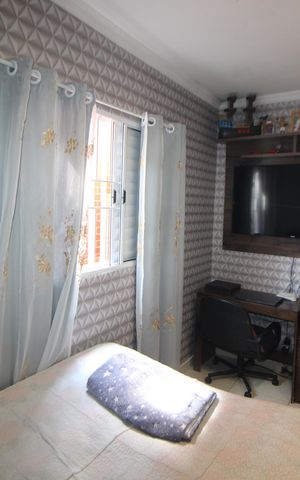 Casa para alugar com 117m², 3 quartos e 2 vagasQuarto 3