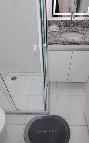 Apartamento para alugar com 25m², 1 quarto e sem vagaBanheiro