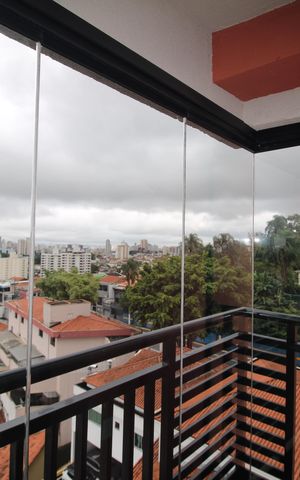 Apartamento para alugar com 25m², 1 quarto e sem vagaSala / Cozinha - Varanda