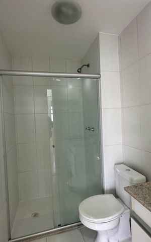 Apartamento para alugar com 62m², 2 quartos e 1 vaga Apartamento para alugar com 62m², 2 quartos e 1 vagaBanheiro da Suíte