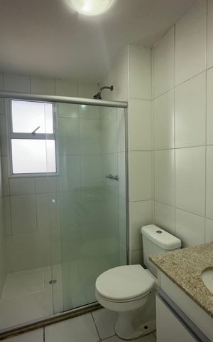 Apartamento para alugar com 62m², 2 quartos e 1 vaga Apartamento para alugar com 62m², 2 quartos e 1 vagaBanheiro Social