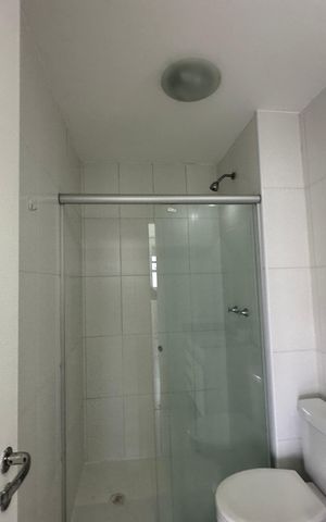 Apartamento para alugar com 62m², 2 quartos e 1 vaga Apartamento para alugar com 62m², 2 quartos e 1 vagaBanheiro da Suíte