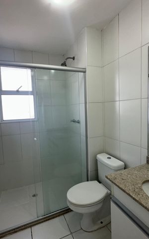 Apartamento para alugar com 62m², 2 quartos e 1 vaga Apartamento para alugar com 62m², 2 quartos e 1 vagaBanheiro Social